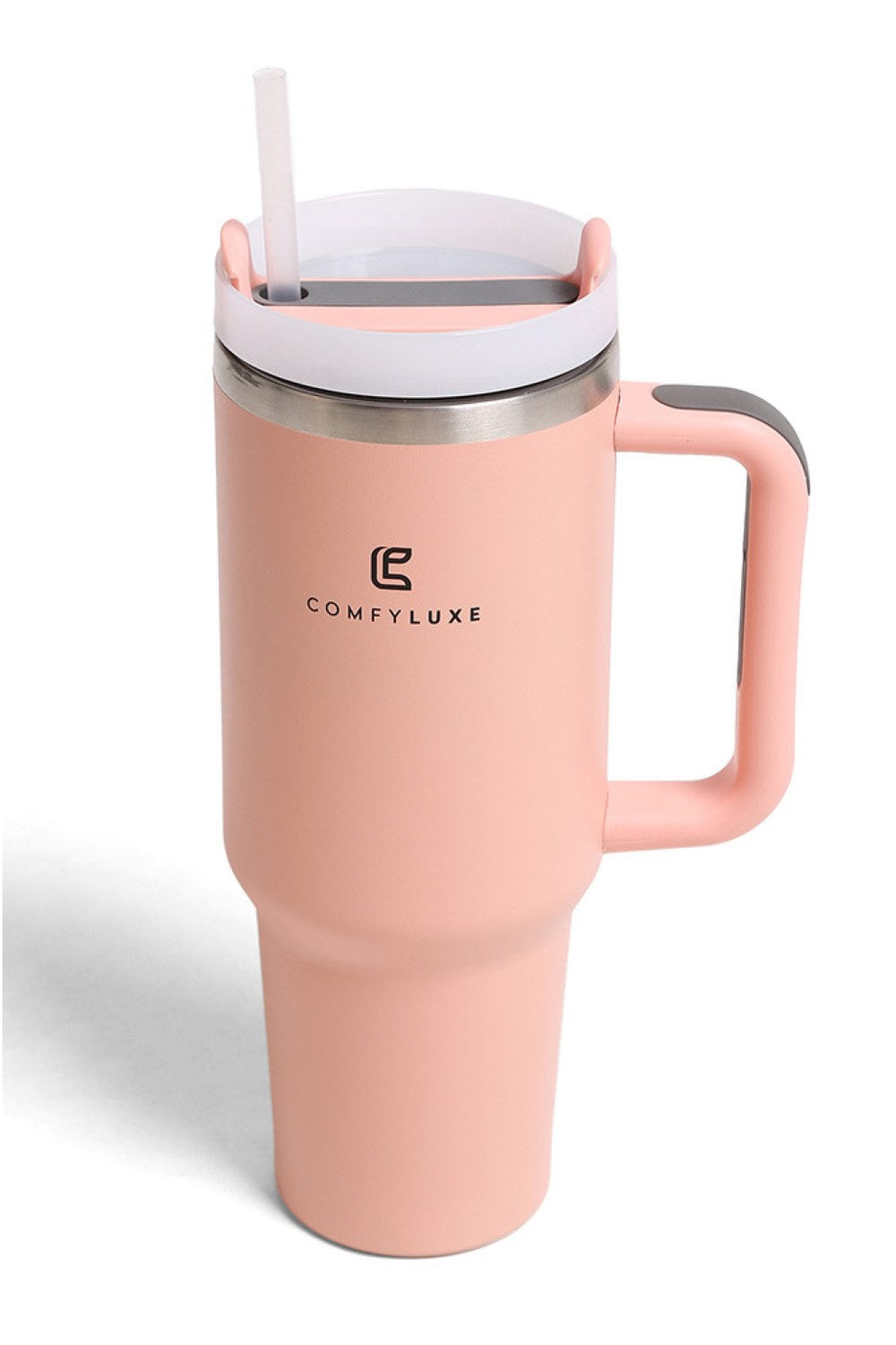 Solid Color 40oz Handle Tumbler