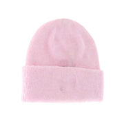 BABY Soft Ribbed Leather Patch C.C. Beanie