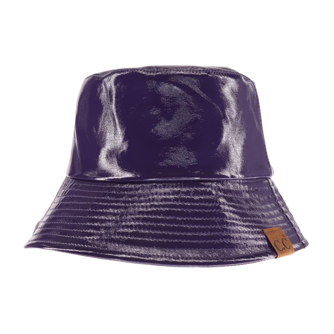 C.C Vegan Leather Bucket Hat