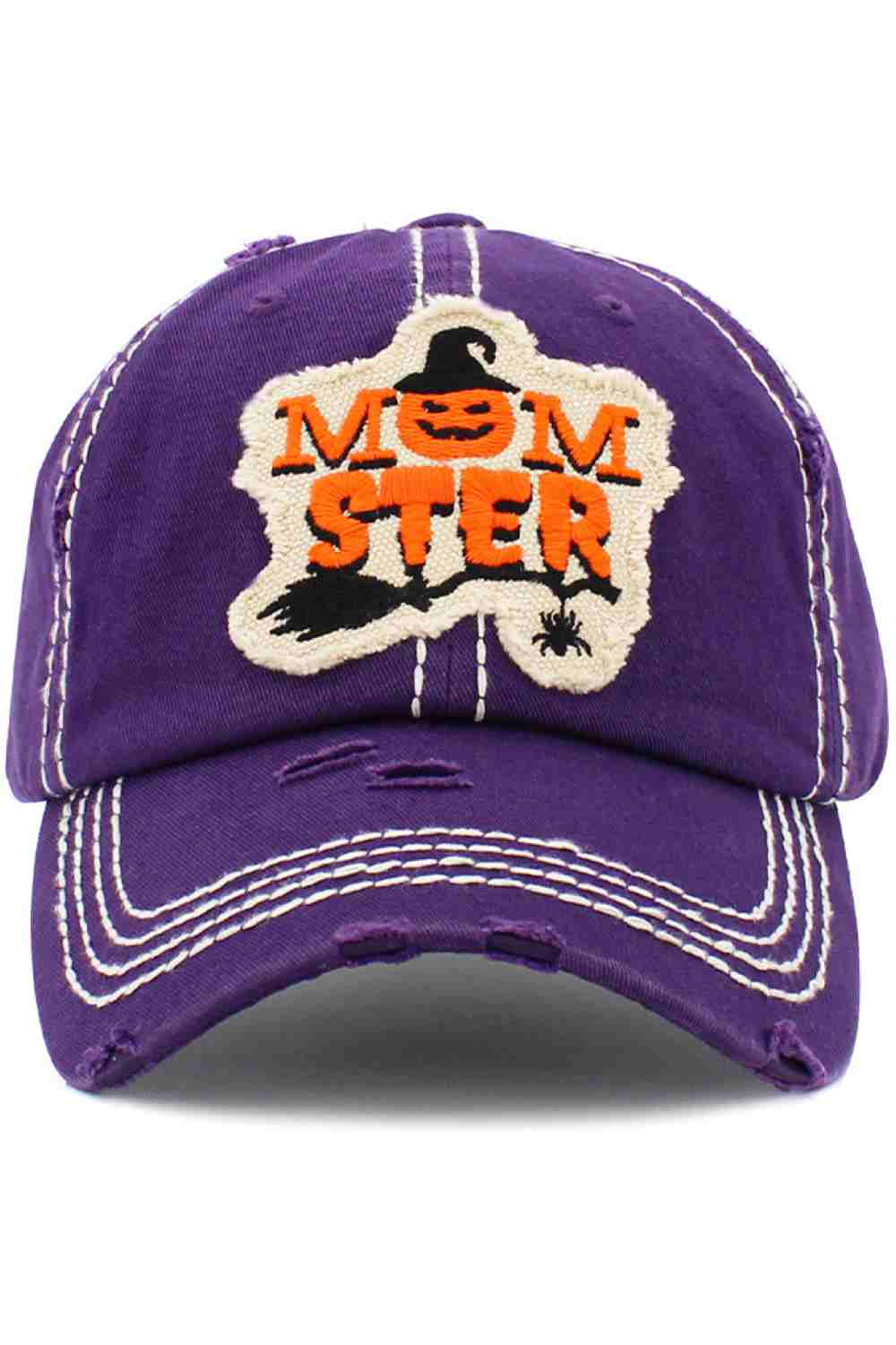 MOMSTER WASHED VINTAGE BASEBALL CAP