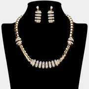 Metal Rhinestone Necklace