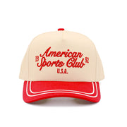 C.C AMERICAN SPORTS CLUB Letter Trucker Cap