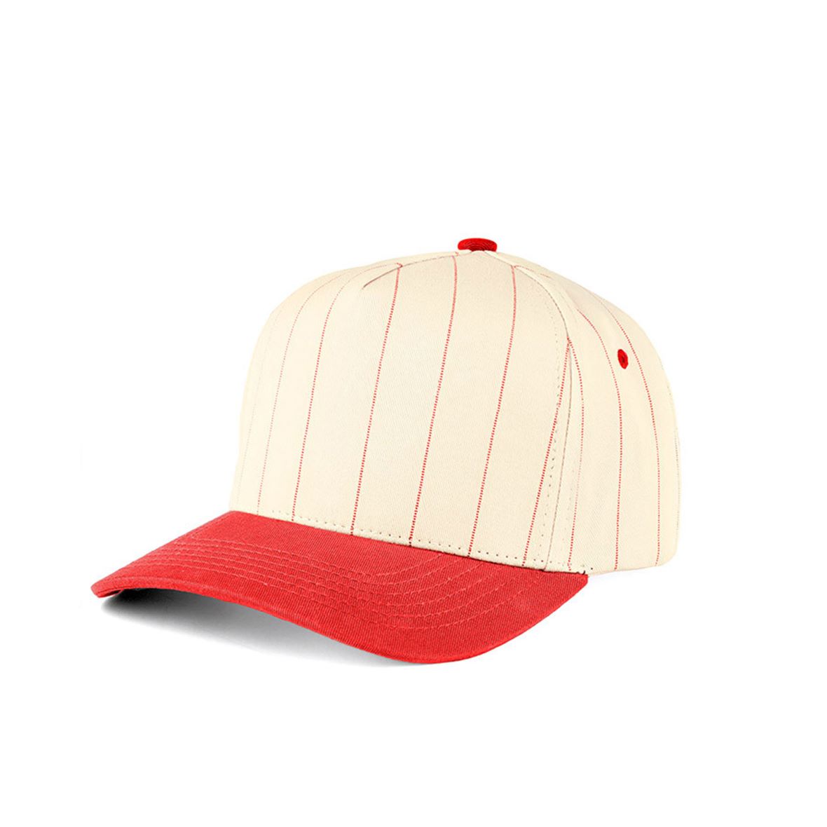 C.C Pinstripe Palin Two Tone Trucker Cap