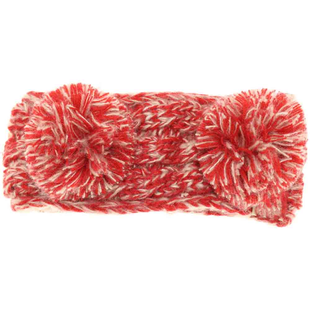 KIDS Multi-tone Double Pom C.C Head Wrap