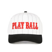 C.C Women's Play Ball Letter Stripe Pattern Trucker Cap Hat