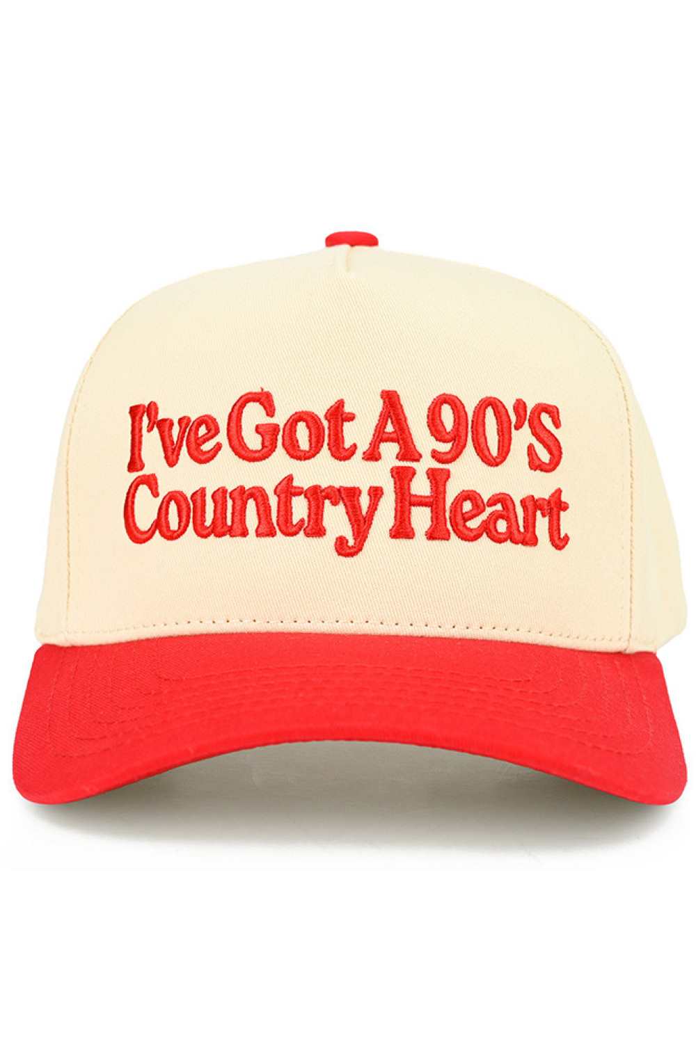 C.C I'VE GOT A 90'S COUNTRY HEART Two Tone Trucker Hat