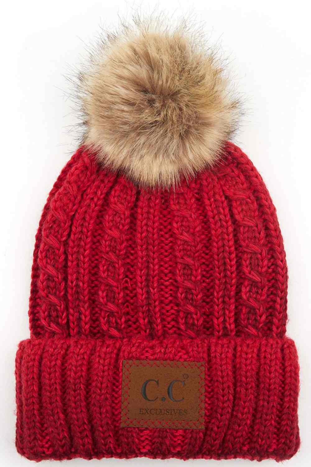 C.C Ombre Beanie with Pom