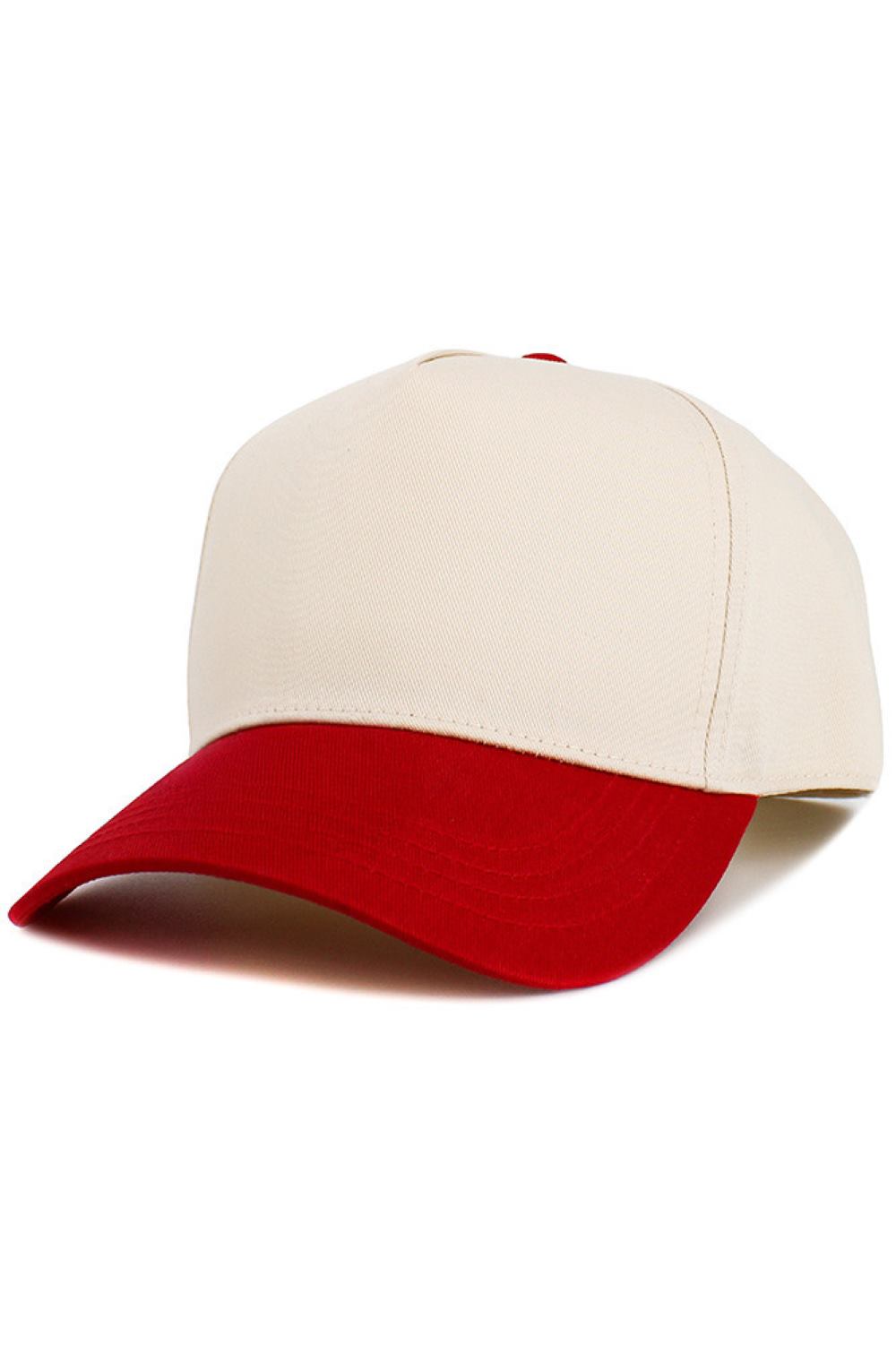 Five Panel Plain Snapback Baseball Cap