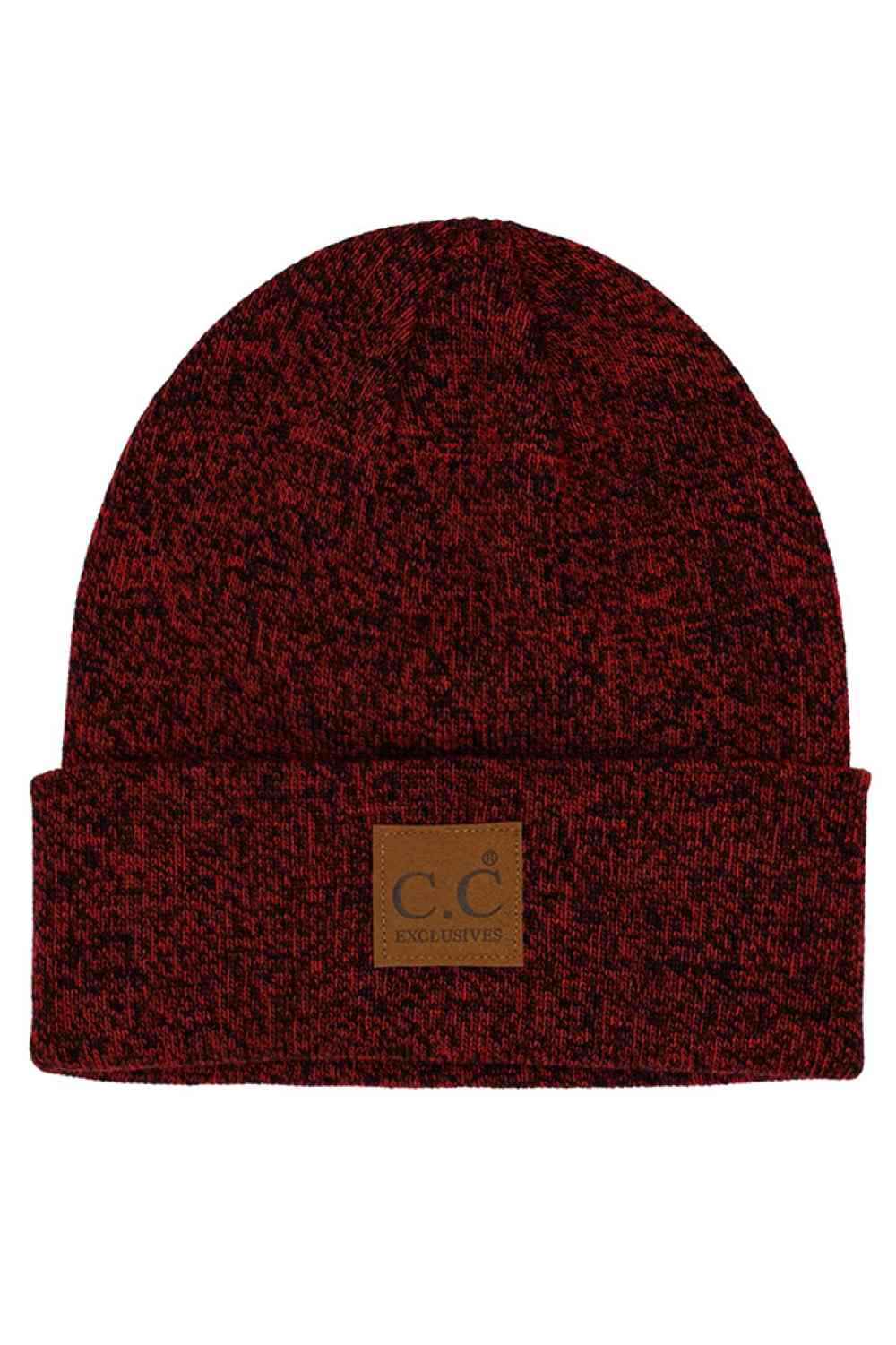 C.C Unisex Classic Basic Solid Color Beanie