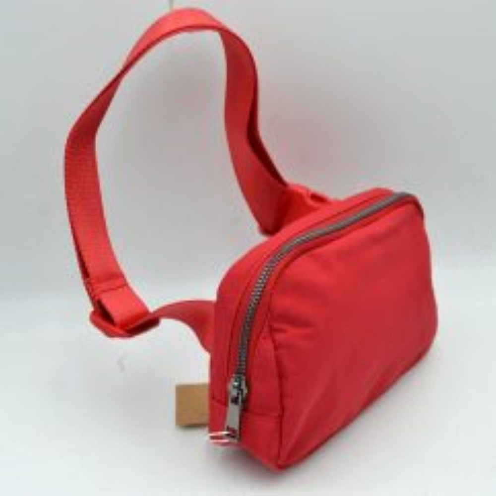 Minimalist Adjustable Strap Belt Bag and Everyday Crossbody Pouch