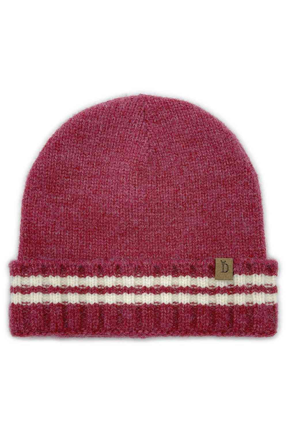 Striped Knit Super Soft Cuff Beanie