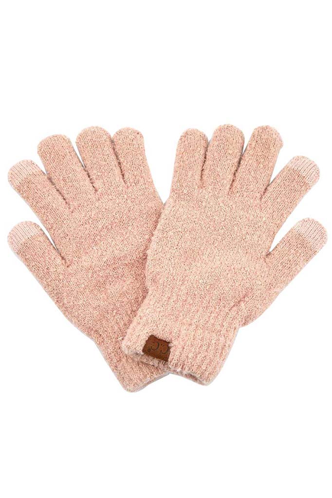 C.C Solid Boucle Gloves