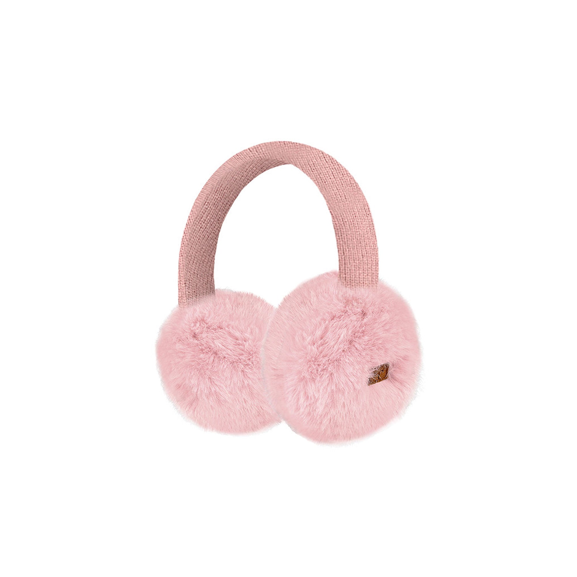 C.C Women's Faux Mink Fur Knitted Earmuff