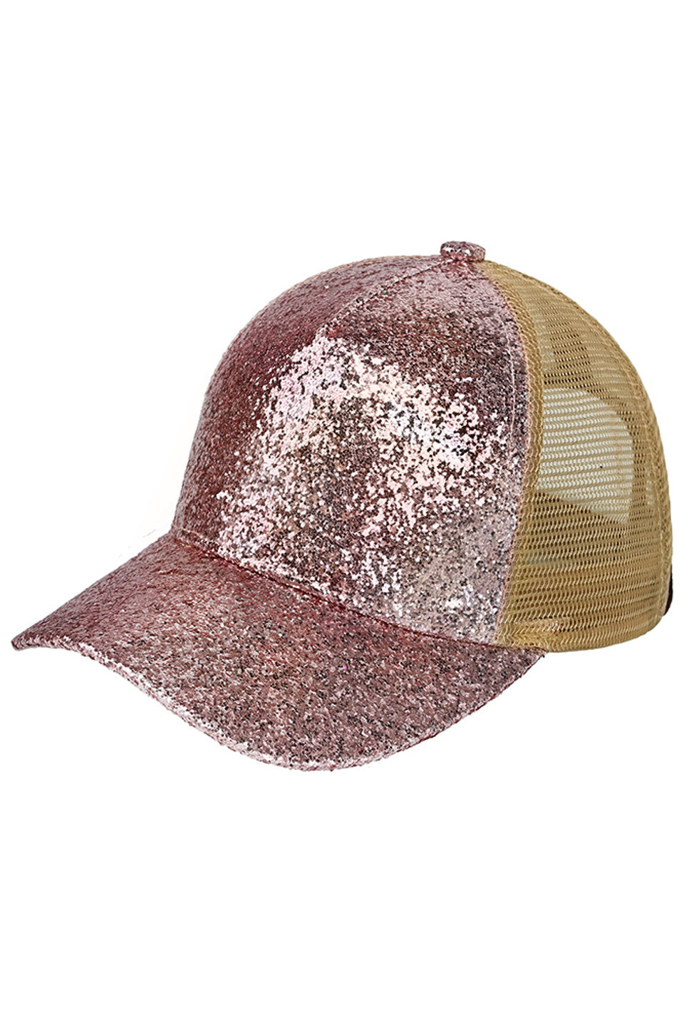 C.C Women's Glitter Trucker Cap Hat