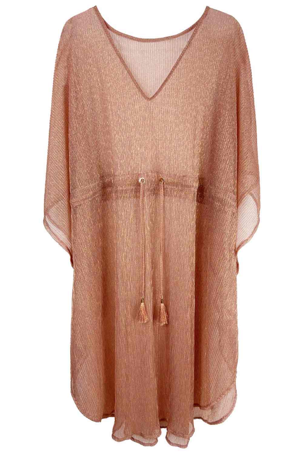 Lurex String Poncho
