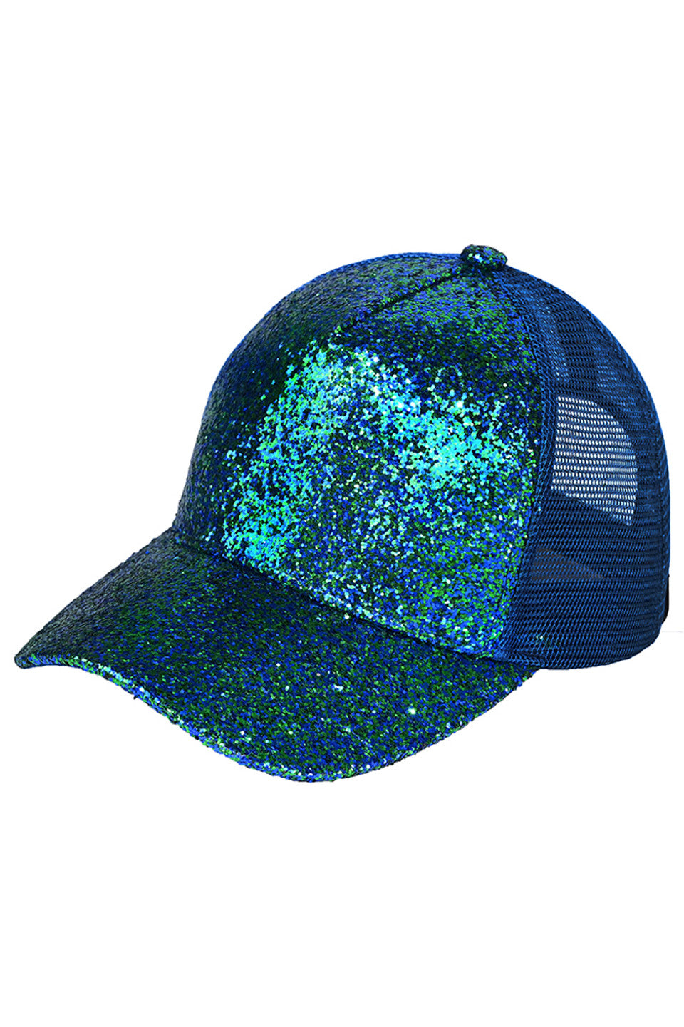 C.C Women's Glitter Trucker Cap Hat