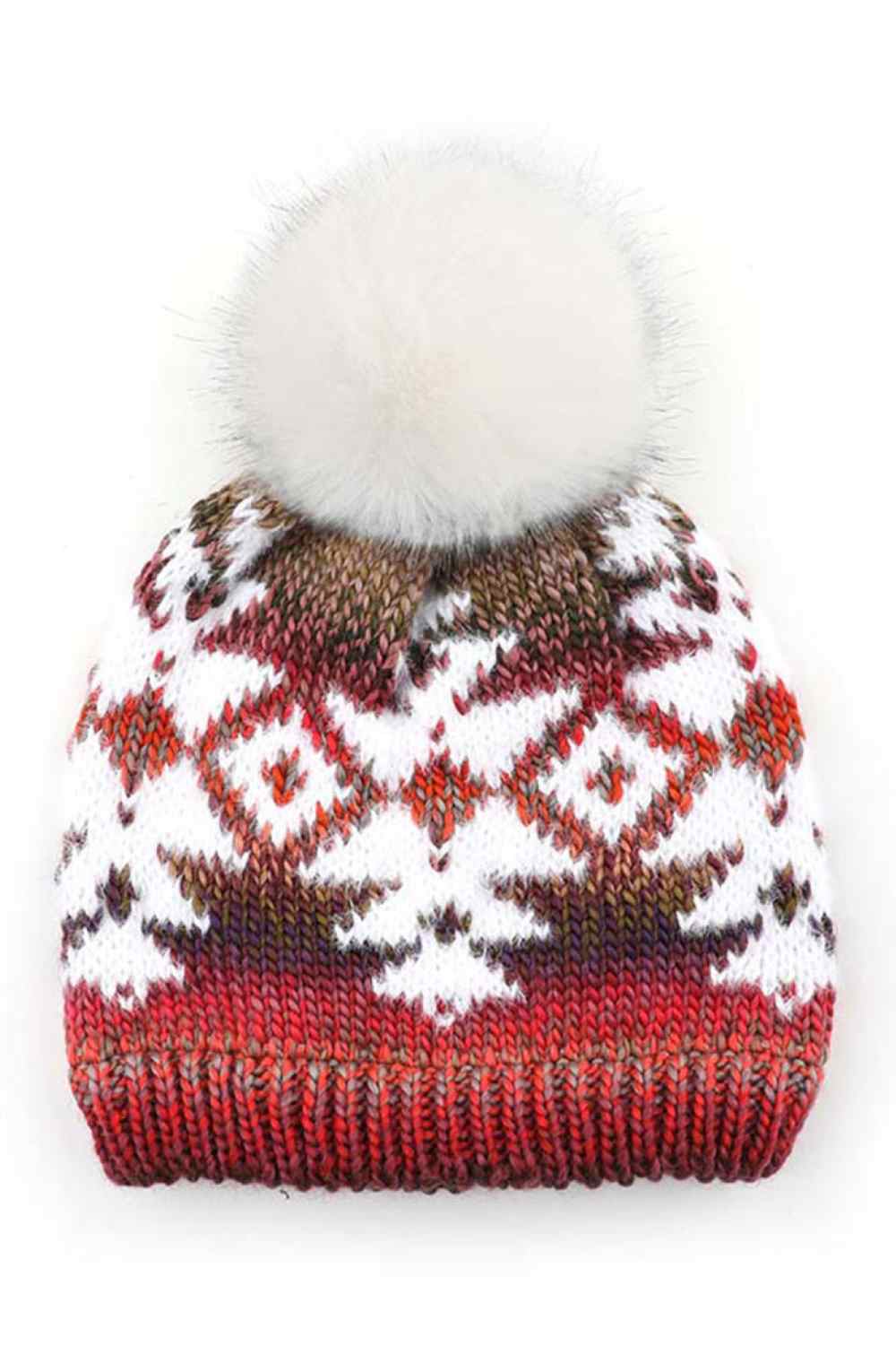 C.C Multi Yarn Aztec Beanie Hat