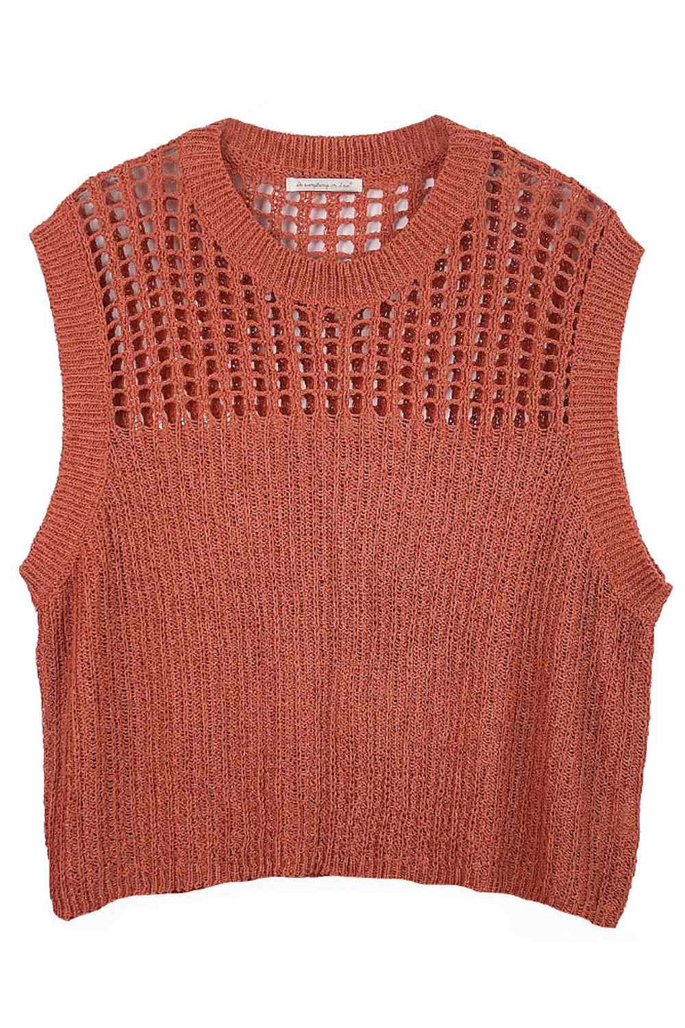 Chest Blocked Crochet Poncho