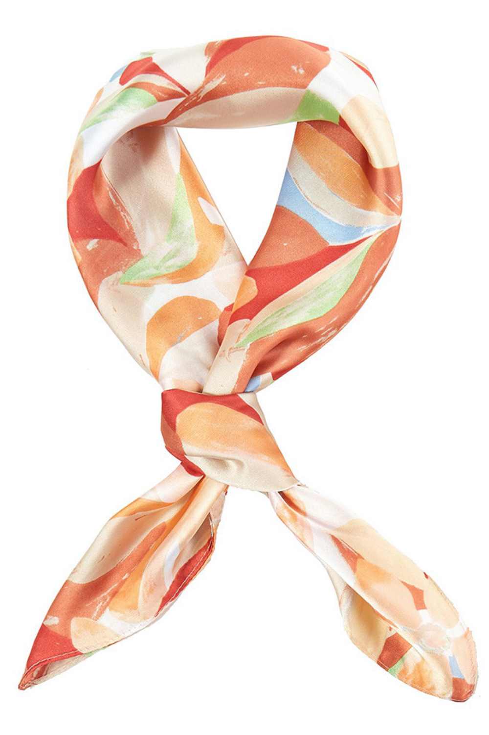 Floral Print Bandana Summer Scarf