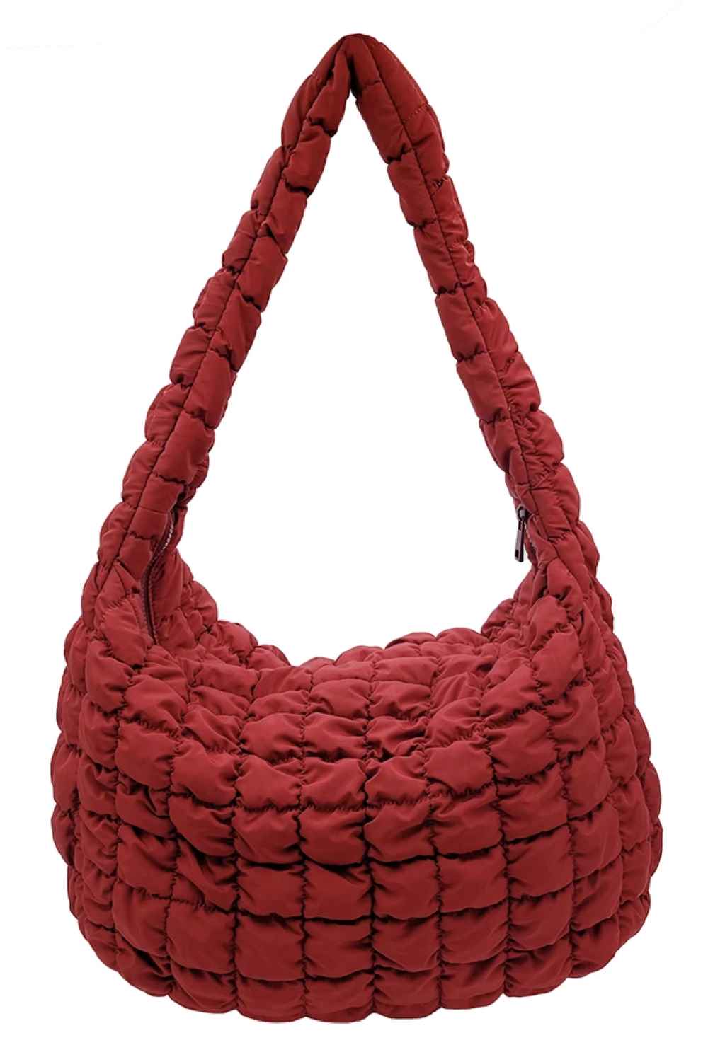 Large Quilted Solid Bag