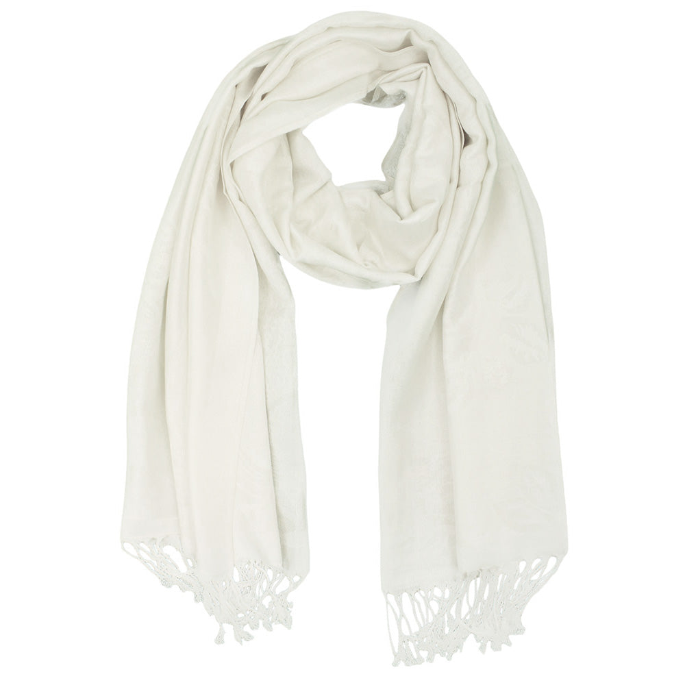 Rose Floral Pashmina Reversible Scarf Shawl