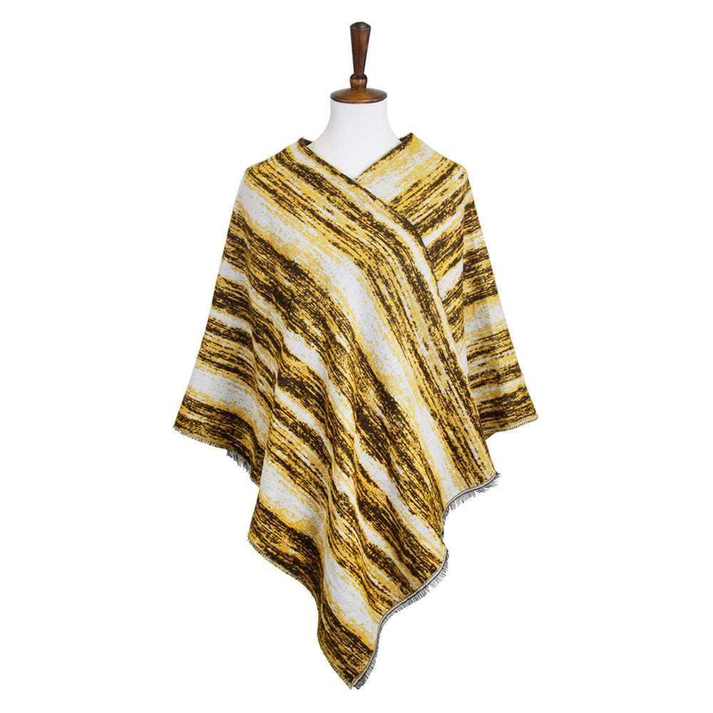 Vertical Patterned Poncho