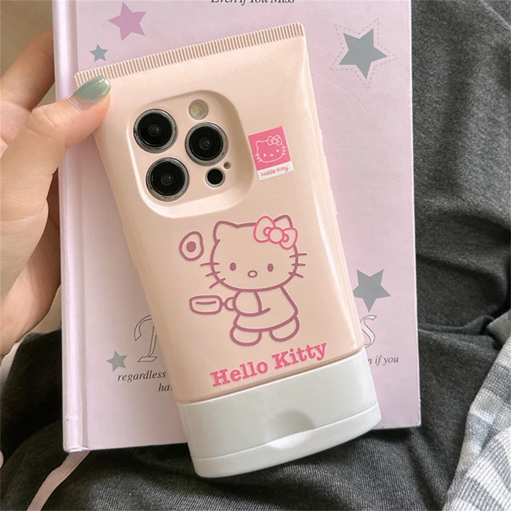 Stereoscopic Cream Facial Clean Phone Case