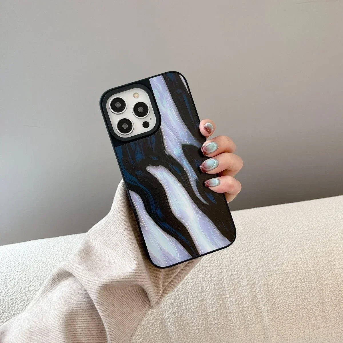 Ocean Oil Painting Mirror Phone Case