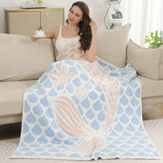 Mermaid Throw Blanket