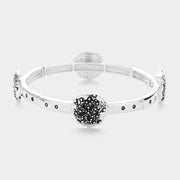 Sand Dollar  Stretch Bracelet