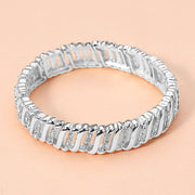 Stone Paved Stretch Bracelet