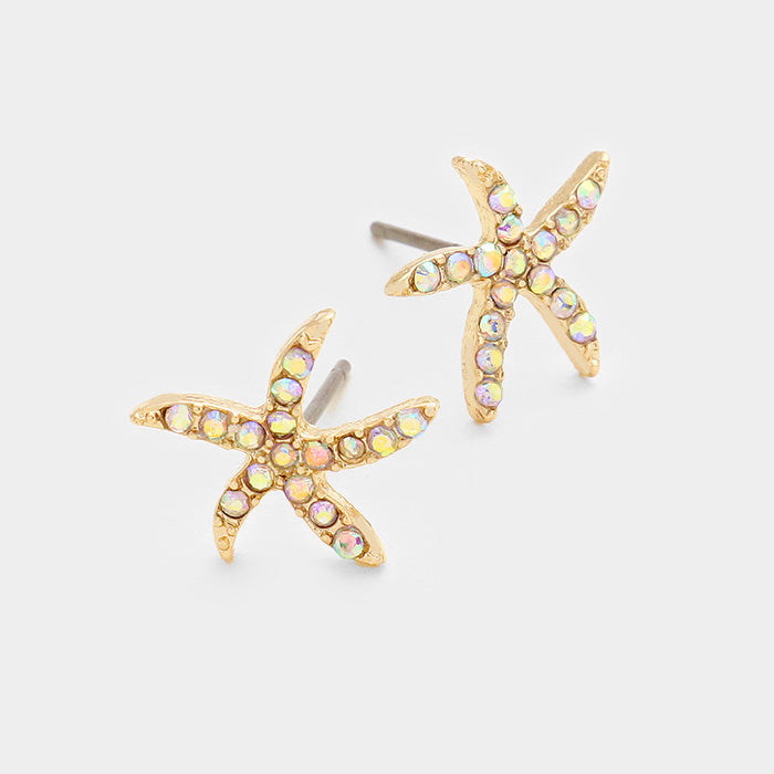Starfish Stud Earrings