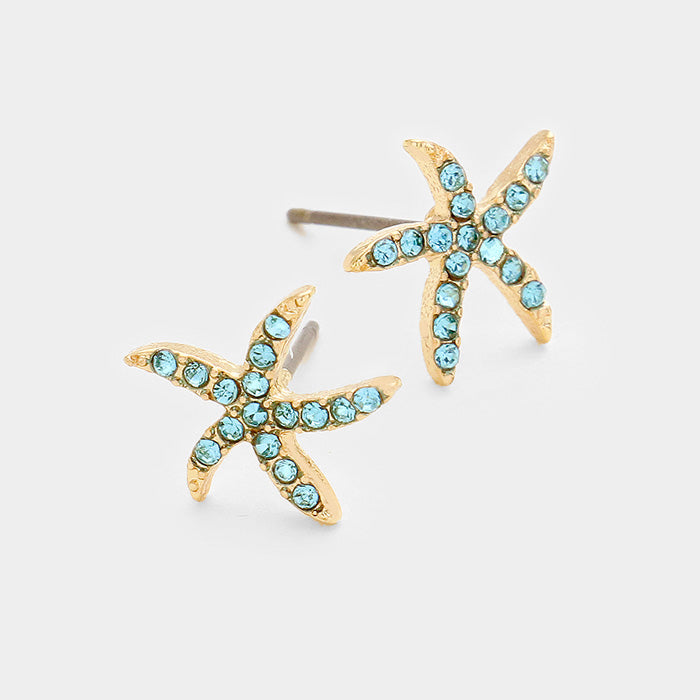 Starfish Stud Earrings