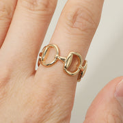Horsebit Equestrian Ring