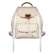 Seaside Sweetheart Fringe Backpack Pink Multi