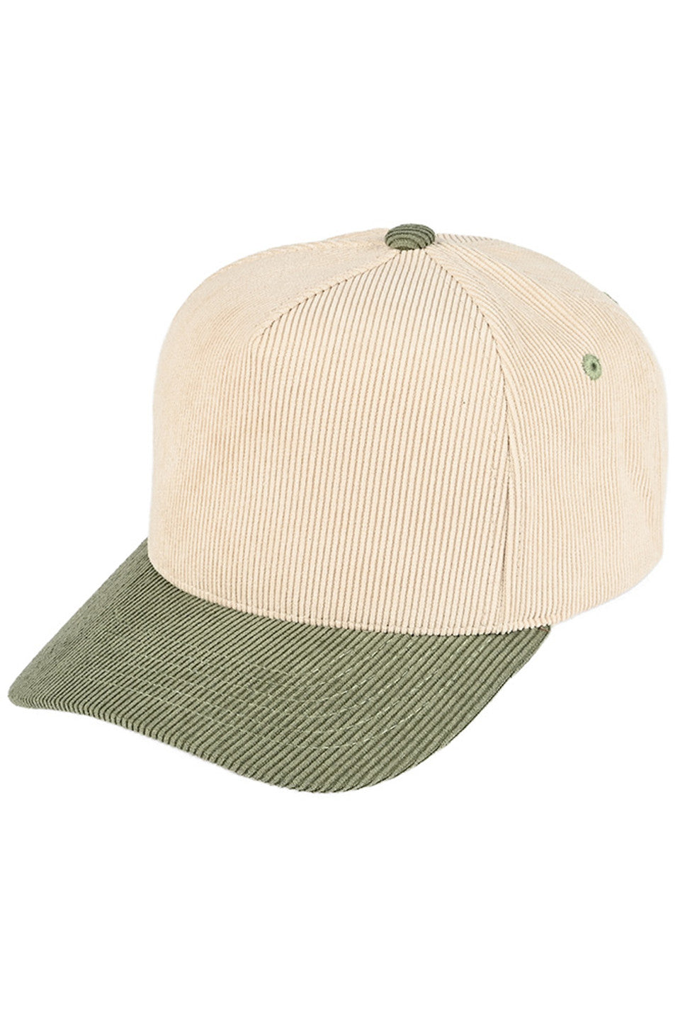 C.C Two Tone Corduroy Trucker Cap