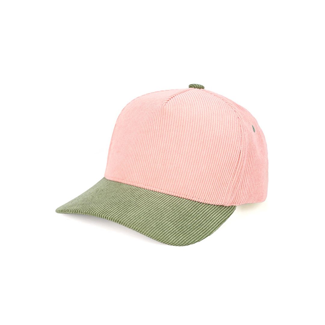C.C Two Tone Corduroy Trucker Cap