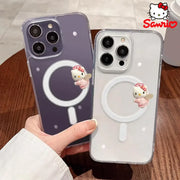 Hellokitty Phone Shell Sanrio Kt Fashion Accessory Gift For Girl