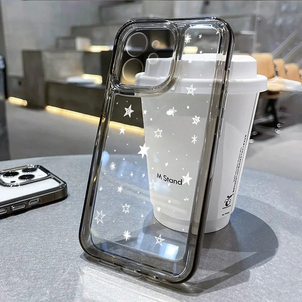 Star Silicone Phone Case