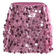 Women's Sequin Bodycon Mini Skirt