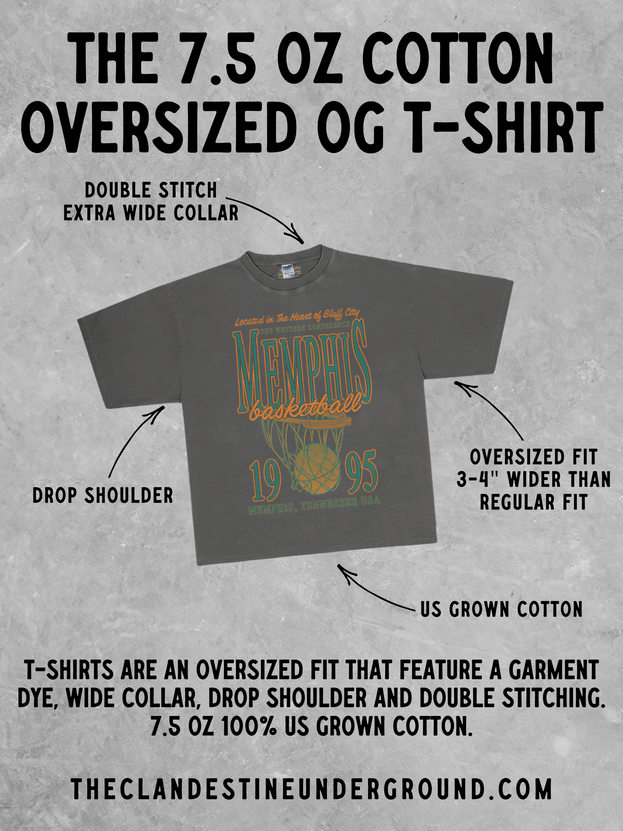Underground Original Design: No Tricks Just Treats Boxy Oversized T-Shirt