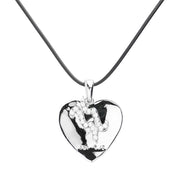 Aquarius - Zodiac Heart Layered Pendant Necklace