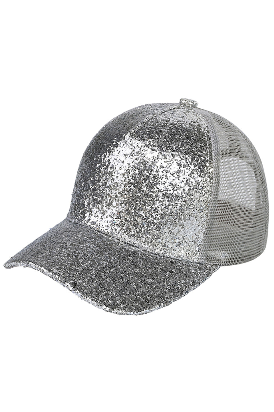 C.C Women's Glitter Trucker Cap Hat
