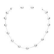 Metal Station Necklace