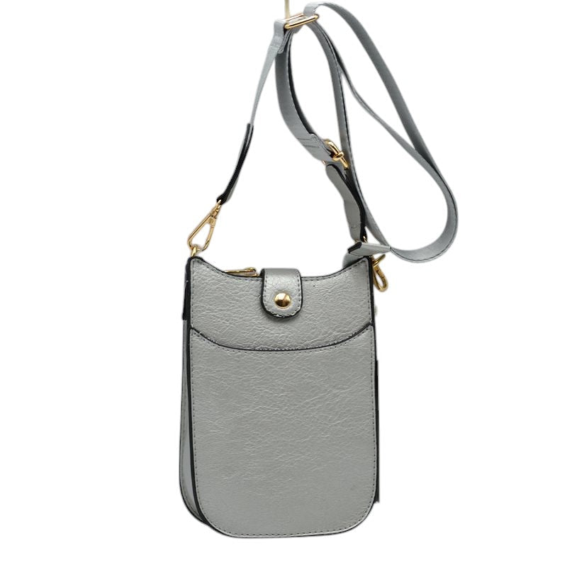 Vegan Leather Crossbody Bag with Adjustable Guitar Straps