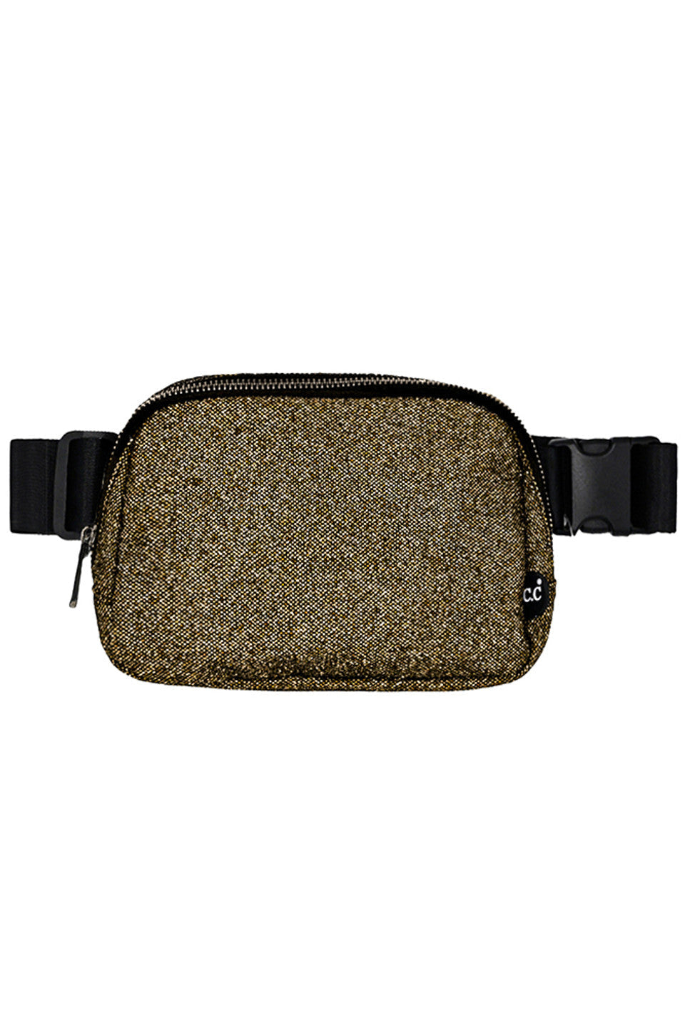 C.C Glitter Tiny Mesh Fanny Pack