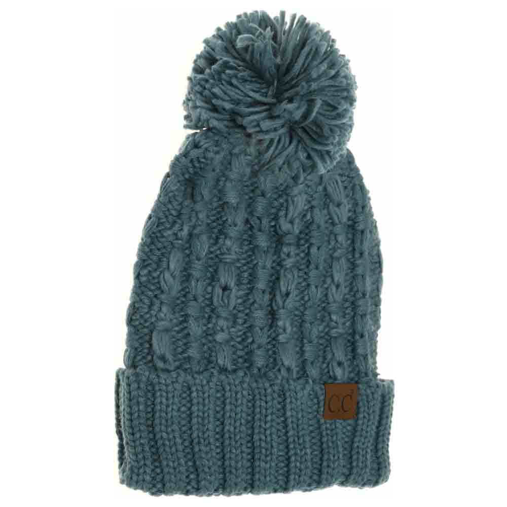Slipstitch Pom C.C Beanie