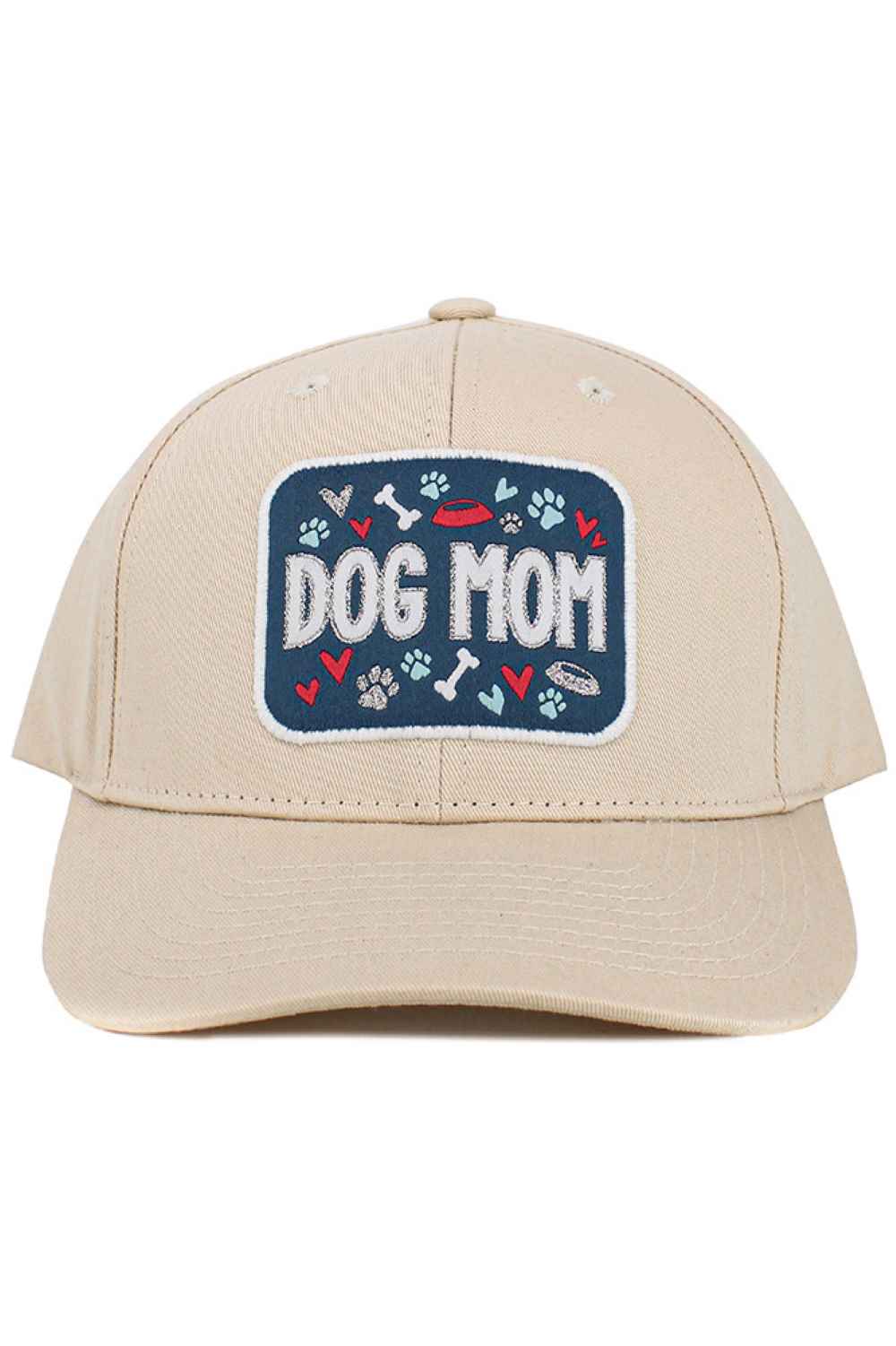 Dog Mom Washed Vintage Baseball Cap
