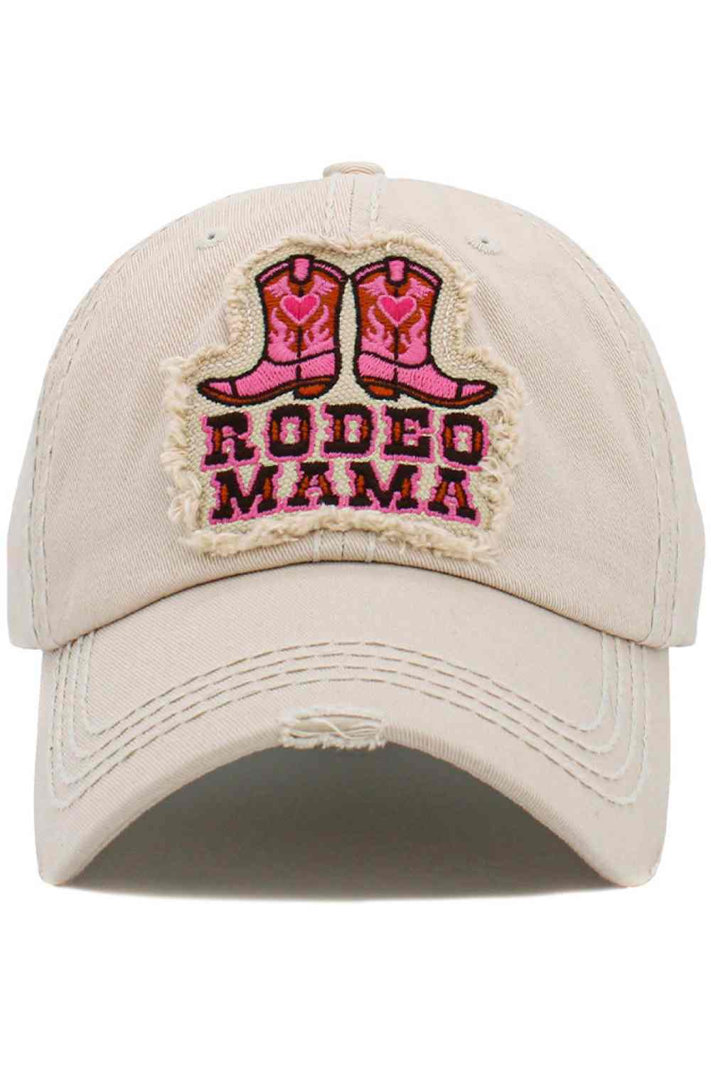RODEO MAMA WASHED VINTAGE BASEBALL CAP