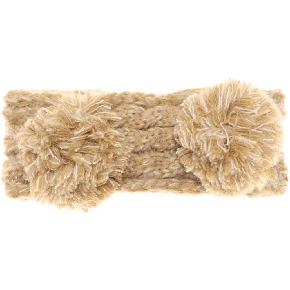KIDS Multi-tone Double Pom C.C Head Wrap